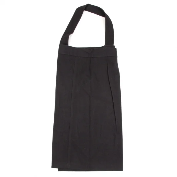 トリココムデギャルソンtricot COMME des GARCONS オールドギャバジャンパーラップスカート 黒F K-107418_012