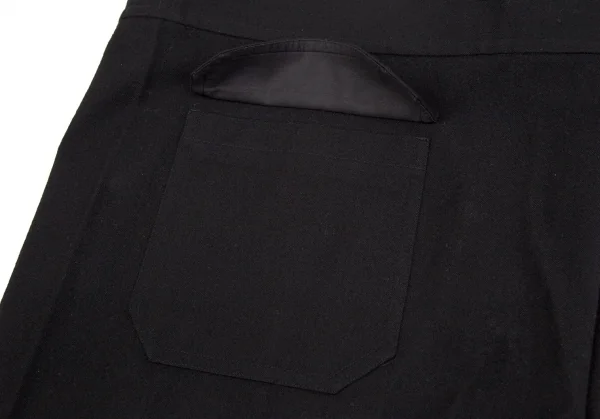 トリココムデギャルソンtricot COMME des GARCONS オールドギャバジャンパーラップスカート 黒F K-107418_004