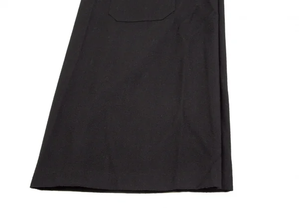 トリココムデギャルソンtricot COMME des GARCONS オールドギャバジャンパーラップスカート 黒F K-107418_005