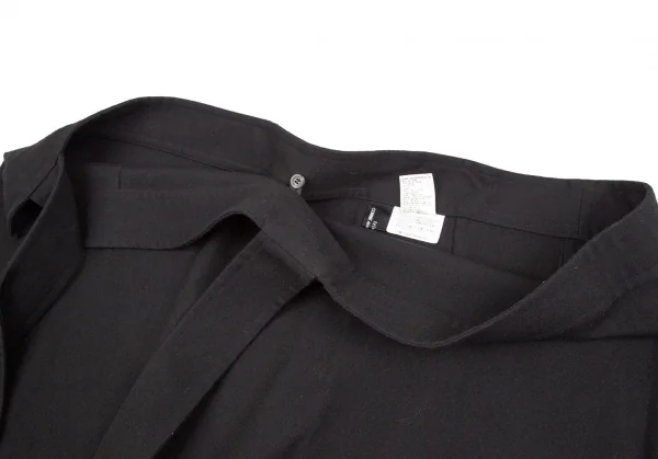 トリココムデギャルソンtricot COMME des GARCONS オールドギャバジャンパーラップスカート 黒F K-107418_007