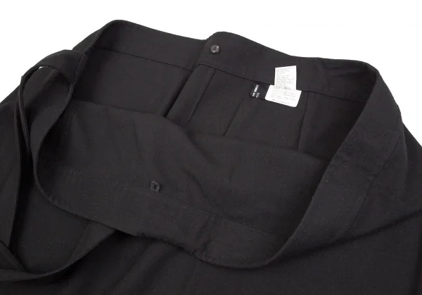 トリココムデギャルソンtricot COMME des GARCONS オールドギャバジャンパーラップスカート 黒F K-107418_009