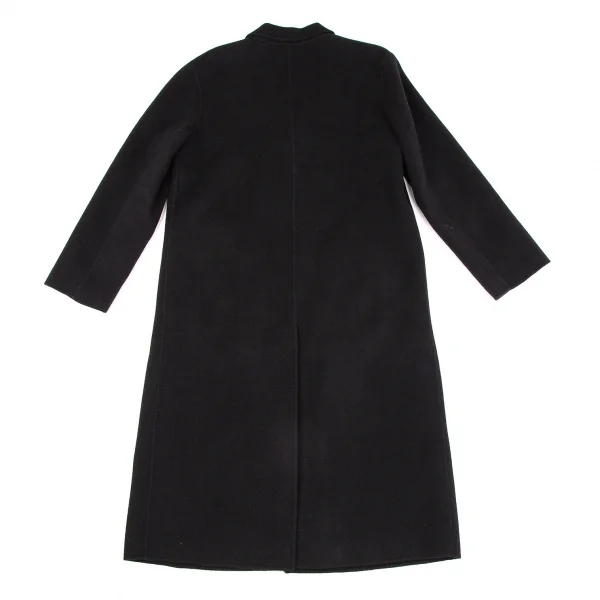 ダナキャランDKNY ウールアンゴラチェスターコート 黒S K-107519_016