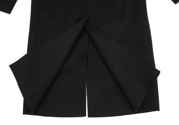 ダナキャランDKNY ウールアンゴラチェスターコート 黒S K-107519_017