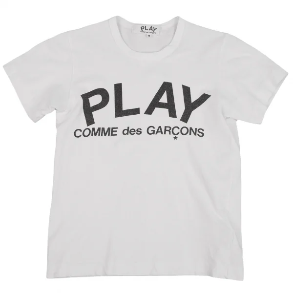 PLAY COMME des GARCONS Logo Printed T Shirt White M K-107528_001