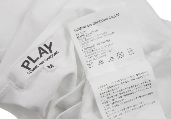 PLAY COMME des GARCONS Logo Printed T Shirt K-107528_012