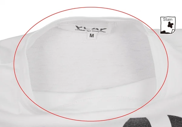 PLAY COMME des GARCONS Logo Printed T Shirt K-107528_003