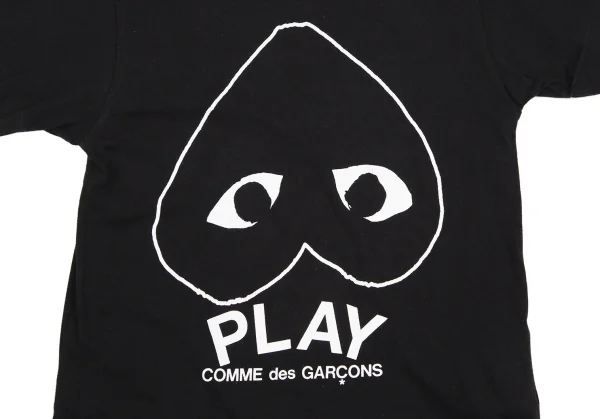 プレイ コムデギャルソンPLAY COMME des GARCONS逆さハートプリントT