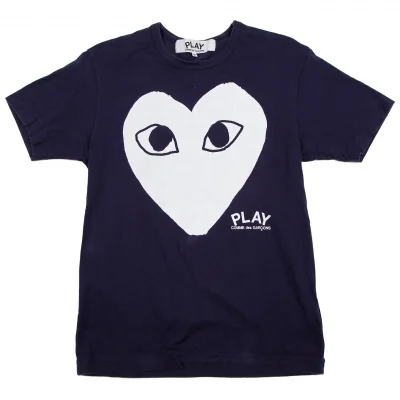 プレイ コムデギャルソンPLAY COMME des GARCONSハートプリントT