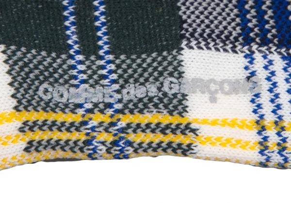 新品!コムデギャルソンCOMME des GARCONS チェック織ショートソックス 白緑他 K-107566_005