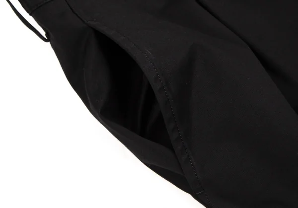 ヨウジヤマモト ファムYohji Yamamoto FEMME コットンワイドチノパンツ 黒3 K-107602_005