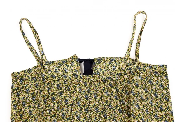 ドレステリアDRESSTERIOR 花柄ショートキャミソール 黄緑マルチM位 K-107622_003