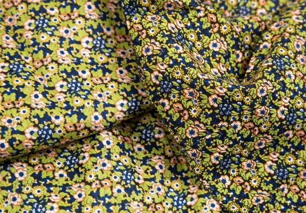 ドレステリアDRESSTERIOR 花柄ショートキャミソール 黄緑マルチM位 K-107622_007