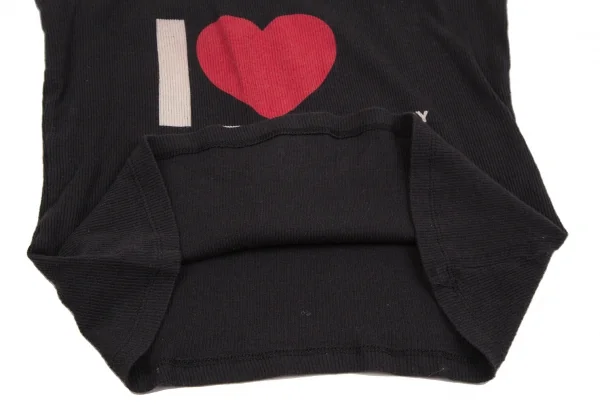 シーバイクロエSEE BY CHLOE プリントリブタンクトップ 黒38 K-107626_007