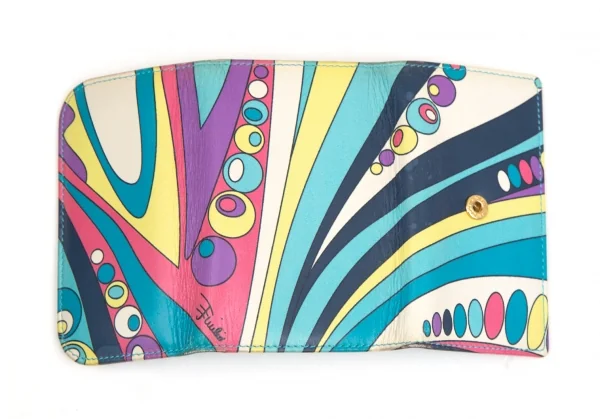 【新品、美品】エミリオプッチ/ Key holder エミリオプッチEMILIO PUCCI プリントキーケース マルチ (K