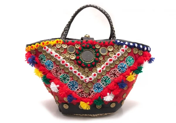 コムデギャルソンCOMME des GARCONS 装飾カゴバッグ マルチ K-107644_005