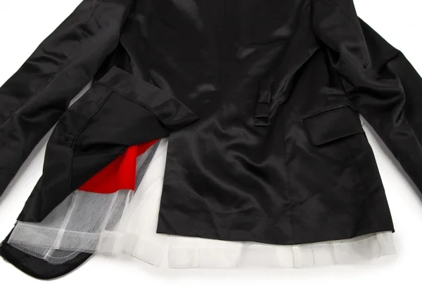 COMME des GARCONS Inner Mesh Japanese flag Jacket K-107647_016