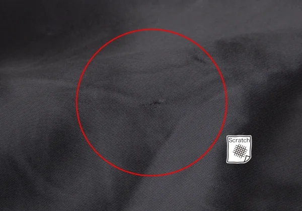 コムデギャルソンCOMME des GARCONS キュプラサテンネックストール前後反転シャツ 墨黒M位 K-107661_005