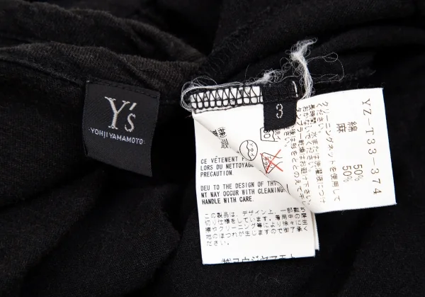 Y's Cotton Linen Bias Cardigan K-107689_012