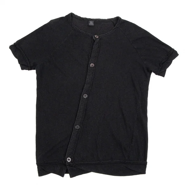 Y's Cotton Linen Bias Cardigan K-107689_002