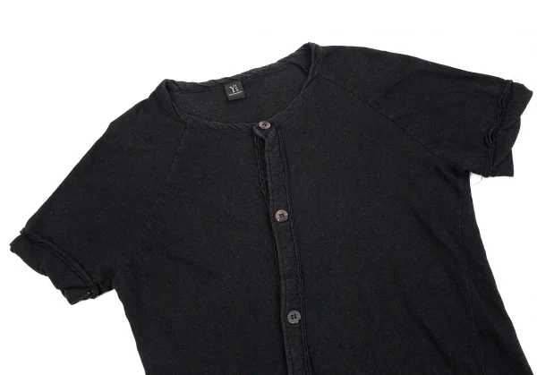 Y's Cotton Linen Bias Cardigan K-107689_003