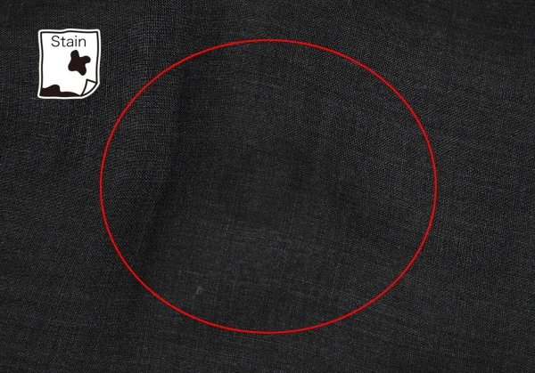 ジュンヤワタナベ コムデギャルソンJUNYA WATANABE COMME des GARCONSリネン裾テープオーバーサイズワンピース 墨黒M K-107717_015