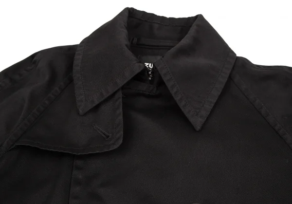 ズッカzucca 製品染めコットンPコート 黒S K-107718_004