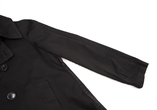 ズッカzucca 製品染めコットンPコート 黒S K-107718_005