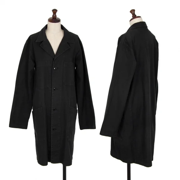 ズッカ トラバイユzucca TRAVAIL コットンウォッシュドワークコート チャコール1 K-107719_001