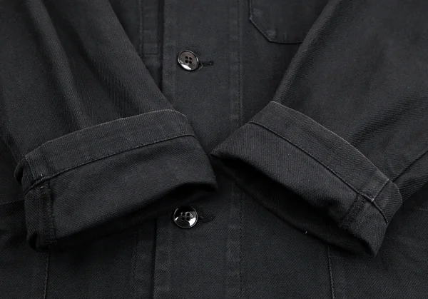 ズッカ トラバイユzucca TRAVAIL コットンウォッシュドワークコート チャコール1 K-107719_012