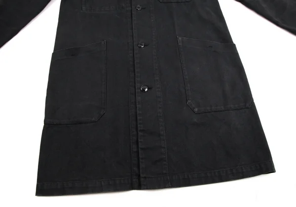 ズッカ トラバイユzucca TRAVAIL コットンウォッシュドワークコート チャコール1 K-107719_013