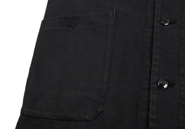 ズッカ トラバイユzucca TRAVAIL コットンウォッシュドワークコート チャコール1 K-107719_014