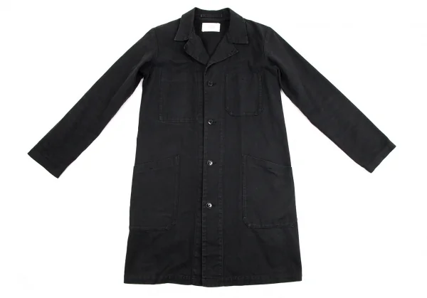 ズッカ トラバイユzucca TRAVAIL コットンウォッシュドワークコート チャコール1 K-107719_002