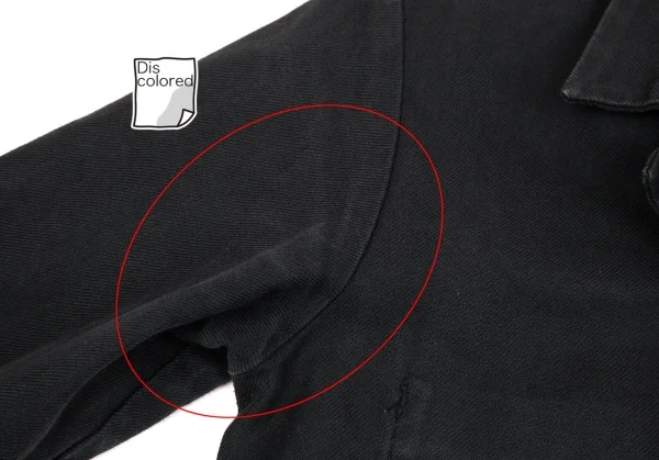 ズッカ トラバイユzucca TRAVAIL コットンウォッシュドワークコート チャコール1 K-107719_004