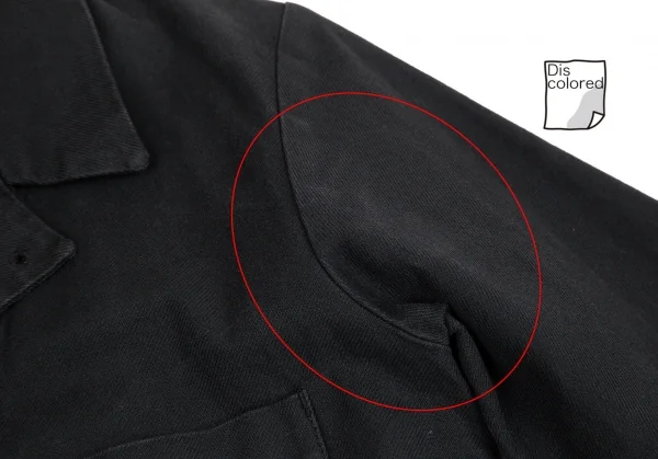 ズッカ トラバイユzucca TRAVAIL コットンウォッシュドワークコート チャコール1 K-107719_005