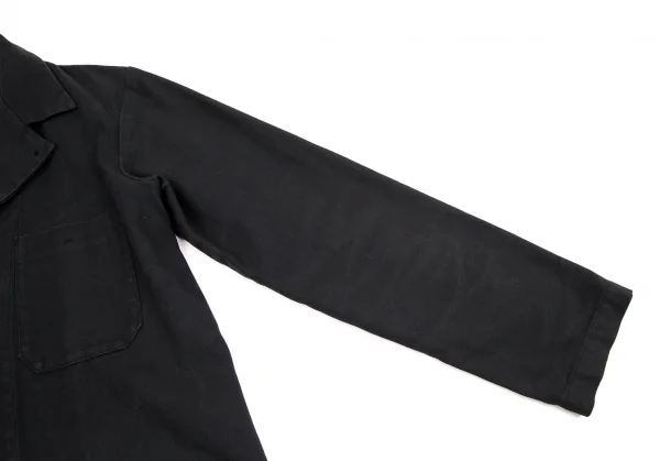 ズッカ トラバイユzucca TRAVAIL コットンウォッシュドワークコート チャコール1 K-107719_009