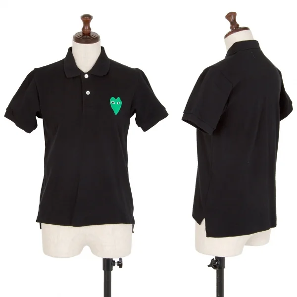 プレイ コムデギャルソンPLAY COMME des GARCONS 緑胸ハート鹿の子