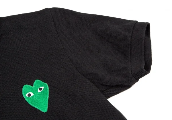 プレイ コムデギャルソンPLAY COMME des GARCONS 緑胸ハート鹿の子