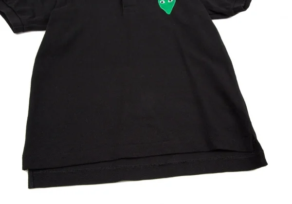 プレイ コムデギャルソンPLAY COMME des GARCONS 緑胸ハート鹿の子