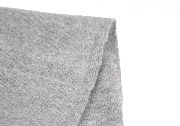 コムデギャルソンCOMME des GARCONS 大判カシミヤストール グレー K-107760_004