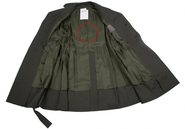 ヨウジヤマモト ノアールYohji Yamamoto NOIR コットン袖