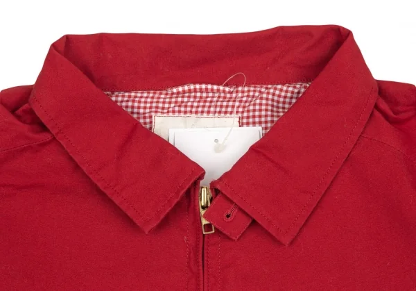 カールヘルムKarl Helmut コットンパッチバックロゴスイングトップジャケット 赤M K-107775_006