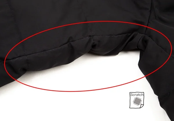 プリーツプリーズPLEATS PLEASE フーデッドダウンジャケット 黒3 K-107815_004