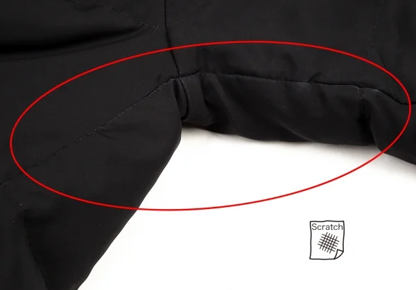 プリーツプリーズPLEATS PLEASE フーデッドダウンジャケット 黒3 K-107815_005