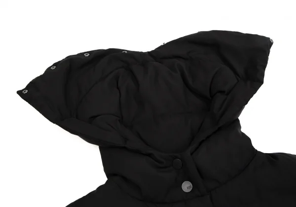 プリーツプリーズPLEATS PLEASE フーデッドダウンジャケット 黒3 K-107815_007
