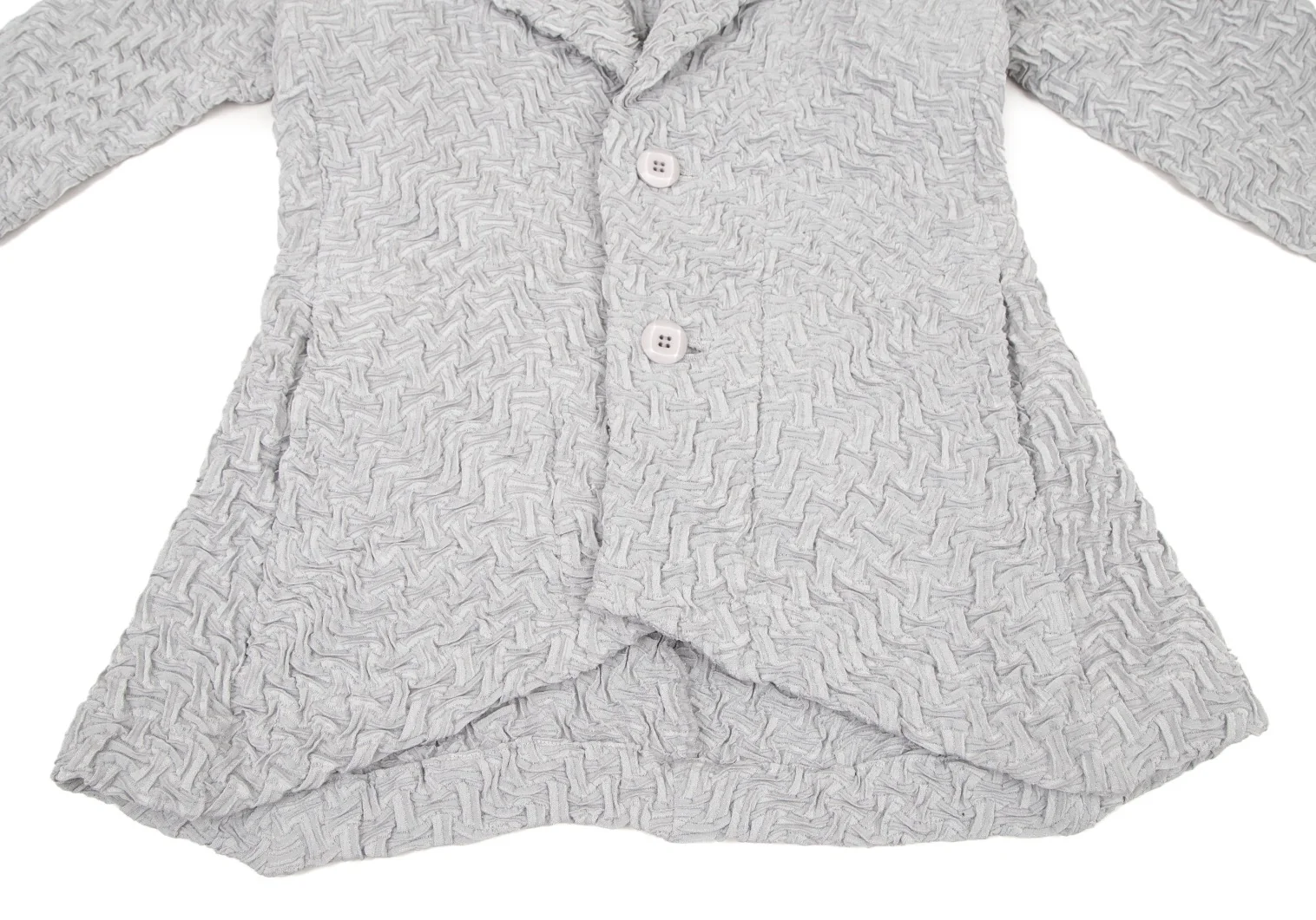 ISSEY MIYAKE スチームトップス 2 ライトグレー系色 イッセイミヤケ
