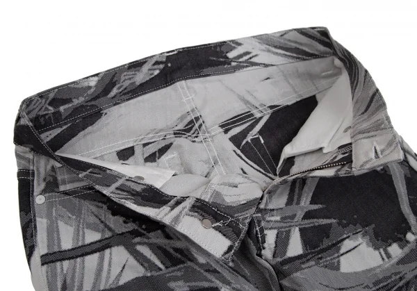 ISSEY MIYAKE Botanical Jacquard Stretch Pants K-107850_005