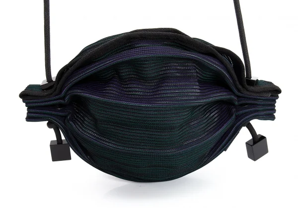 ISSEY MIYAKE WAVE Bag Aurora pleated shoulder bag K-107860_002