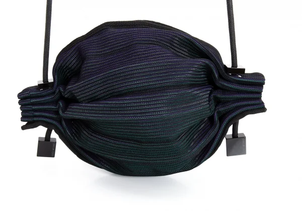 ISSEY MIYAKE WAVE Bag Aurora pleated shoulder bag K-107860_004