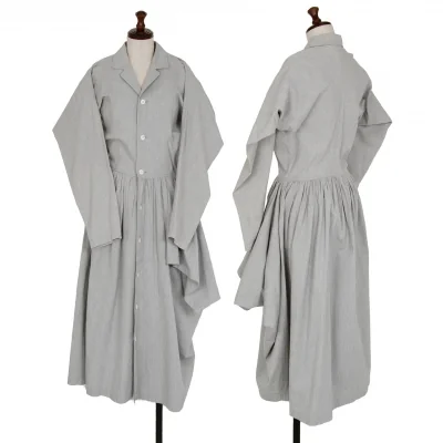 COMME des GARCONS Drape Shirt Dress