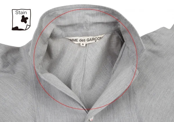 COMME des GARCONS Drape Shirt Dress K-107868_005